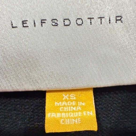 Leifsdottir Anthropologie Dress Knit Structured Corset Sleeveless Black Size XS - Picture 5 of 12